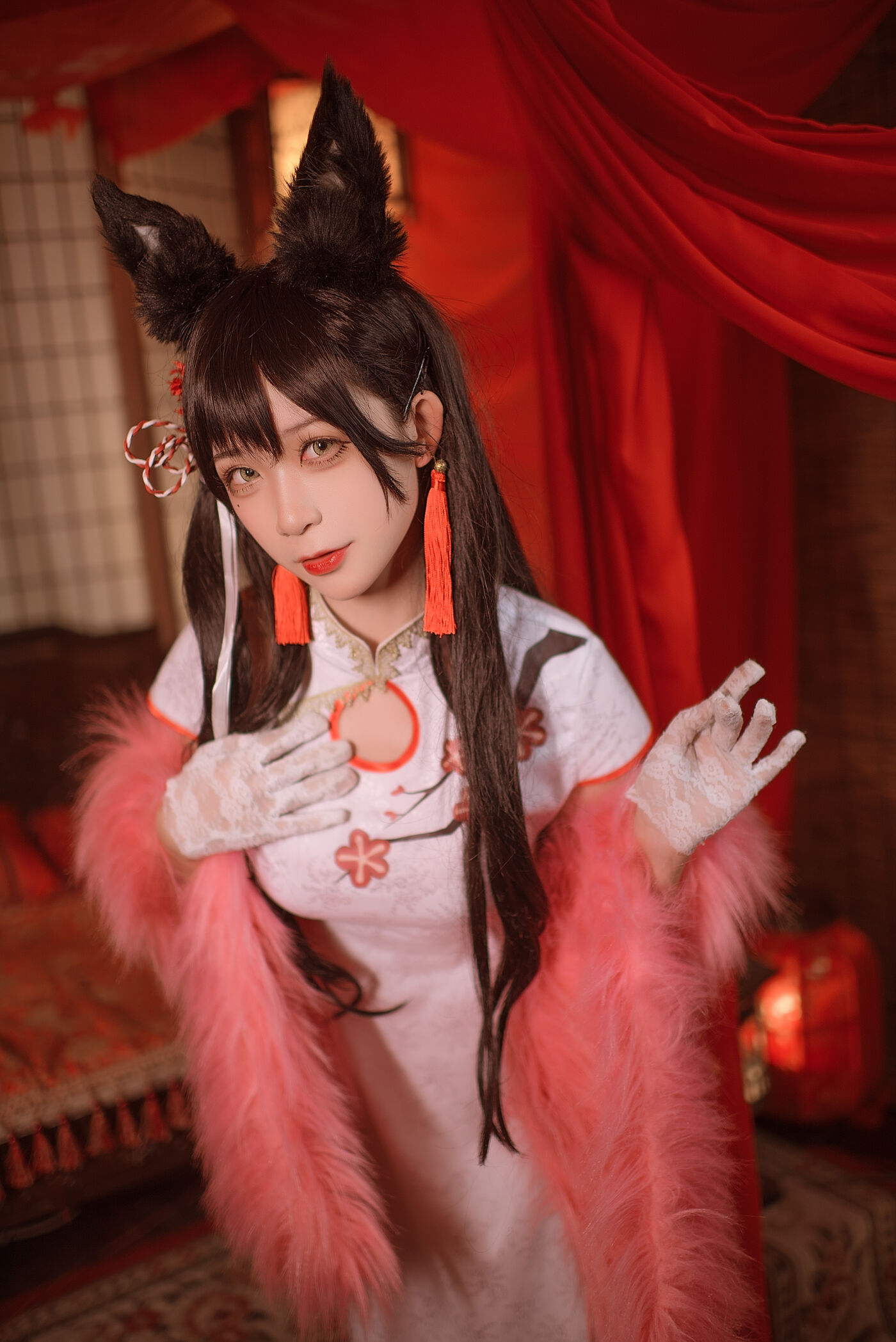 樱落酱 NO.005 爱宕新春旗袍 [16P]插图8